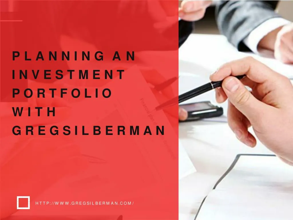 planning an investment portfolio with greg silberman
