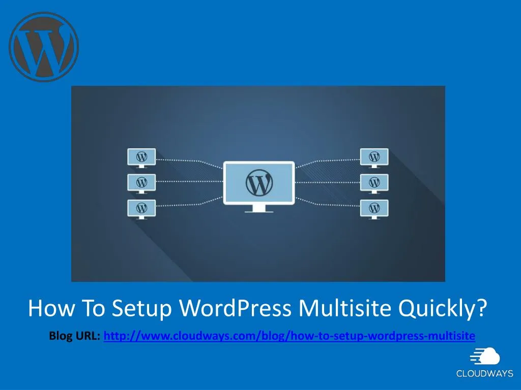 how to setup wordpress multisite quickly