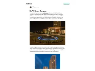 DLF Primus Price - slide 1