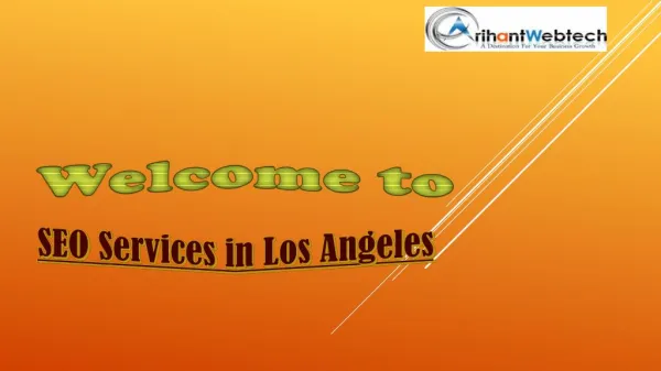 Best SEO Services Los in Angeles