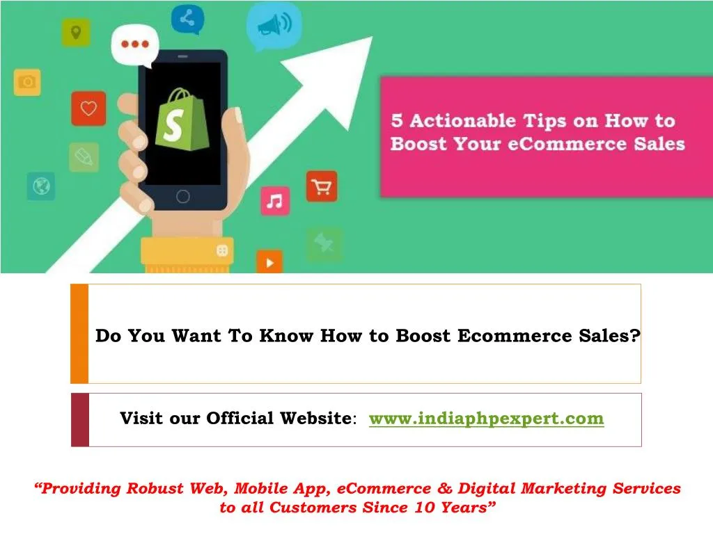 do you want to know how to boost ecommerce sales