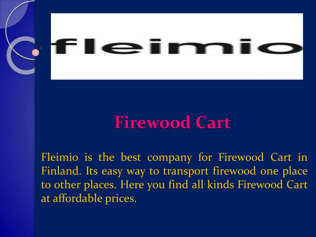 firewood cart
