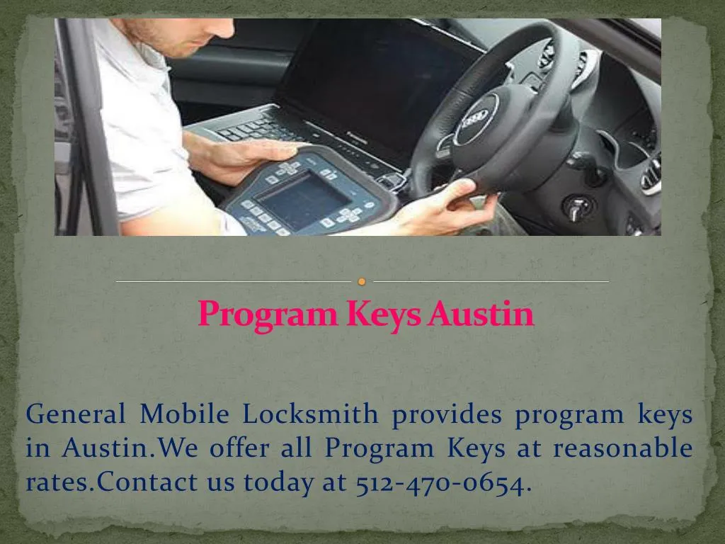 program keys austin