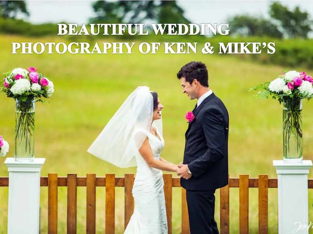 beautiful wedding photography of ken mike s