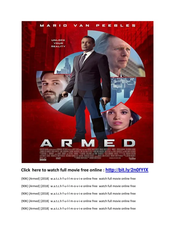 {90K} [Armed] [2018] w.a.t.c.h f-u-l-l m-o-v-i-e online free watch full movie online free