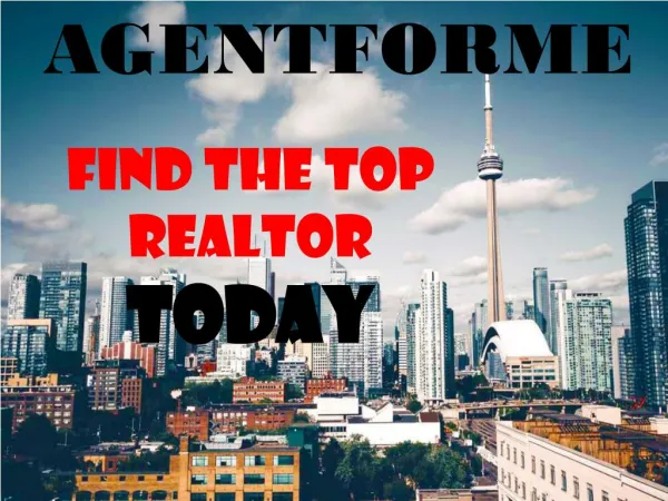 Best Real Estate Agent in Canada â€“ AGENTFORME