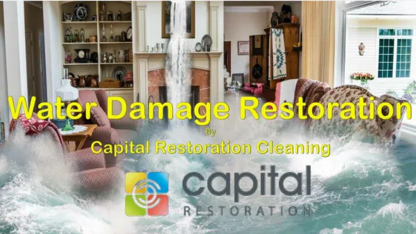 Water Damage Restoration - Capital Restoration Cleaning
