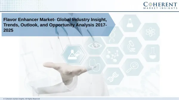 Flavor Enhancer Market - Global Industry Insights, Trends, and Forecast 2025