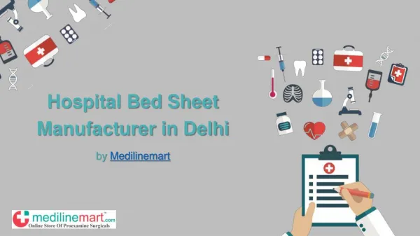 Hospital bed sheet manufacturer in delhi | Medilinemart