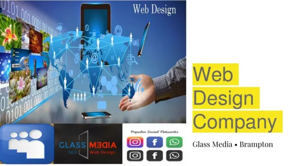 Looking for Web Design and Development Company in Brampton - Glass Media