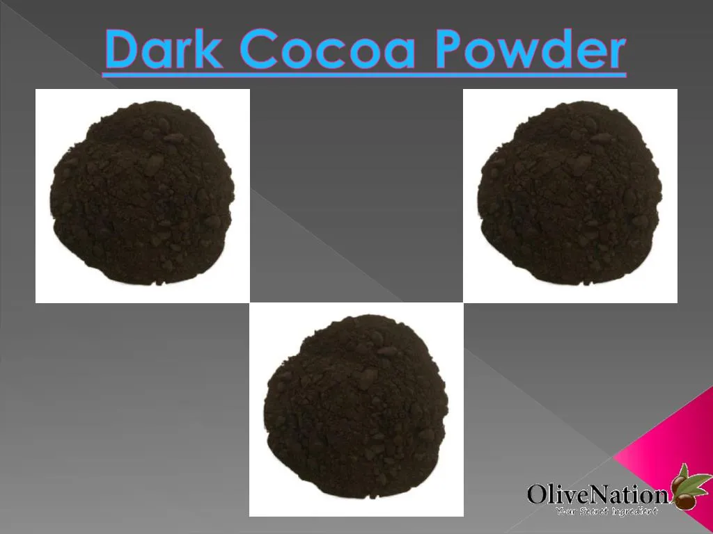 dark cocoa powder