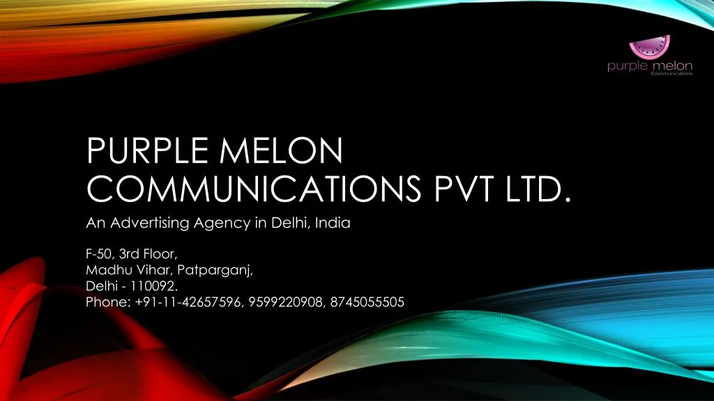 purple melon communications pvt ltd