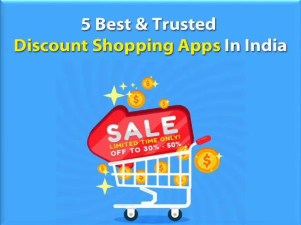 5 Best & Trusted Discount Shopping Apps In India