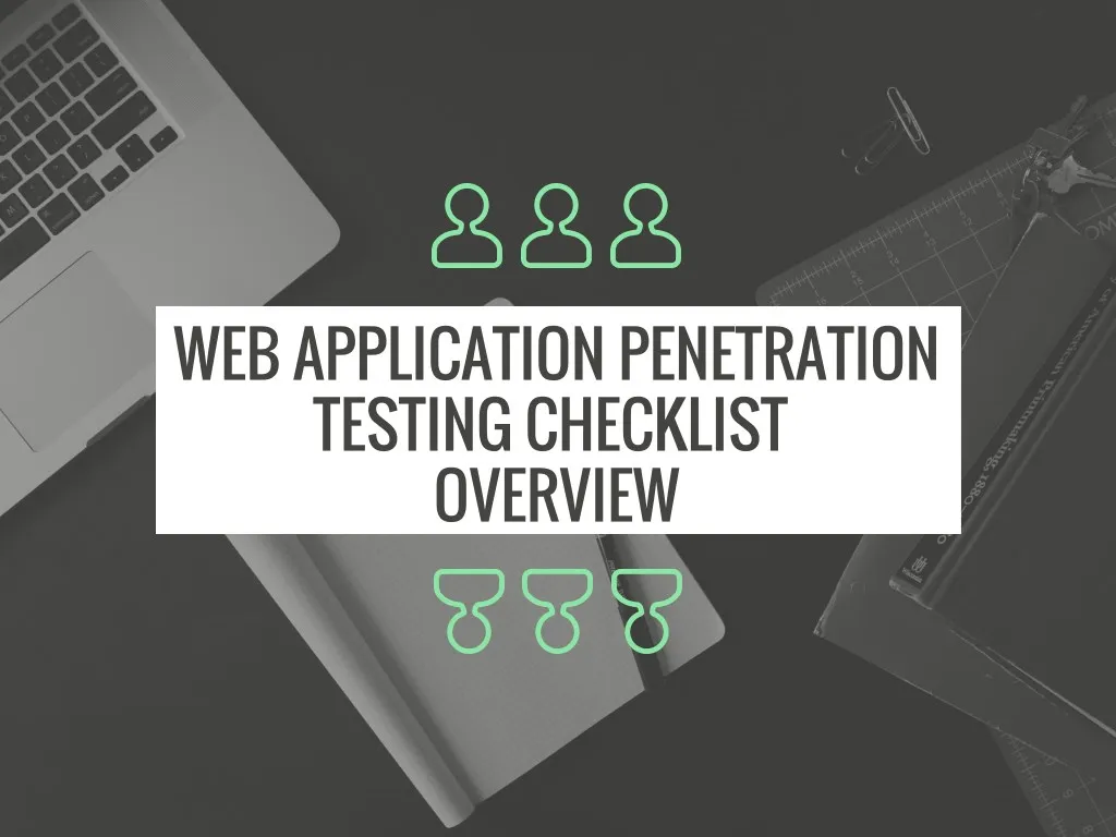 web application penetration testing checklist