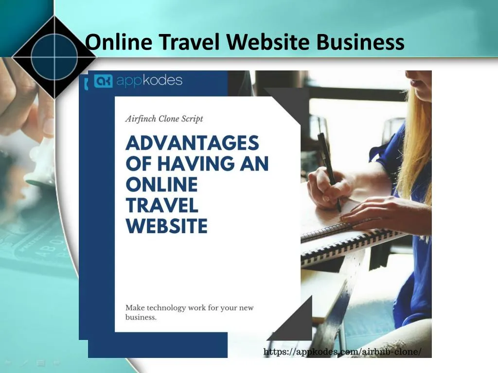 online travel website business