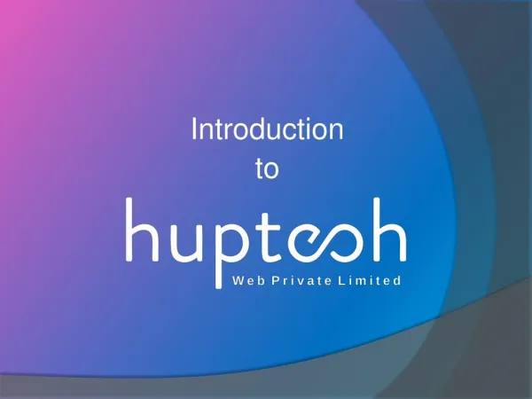 Introduction to Huptech Web