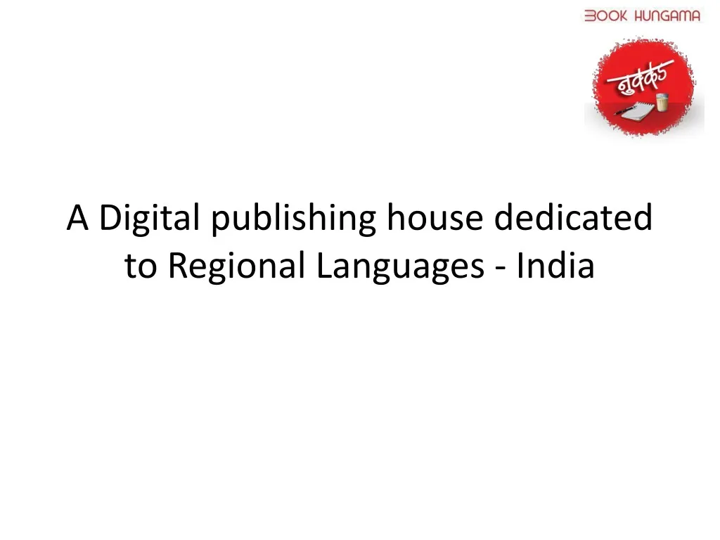 a digital publishing house dedicated to regional