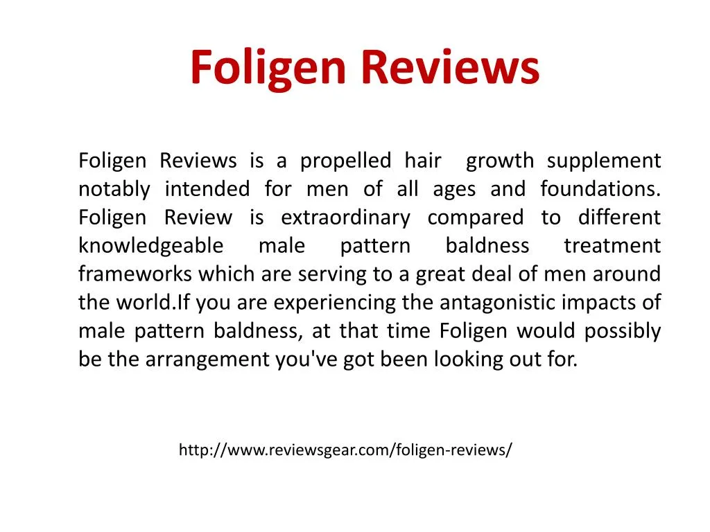 foligen reviews