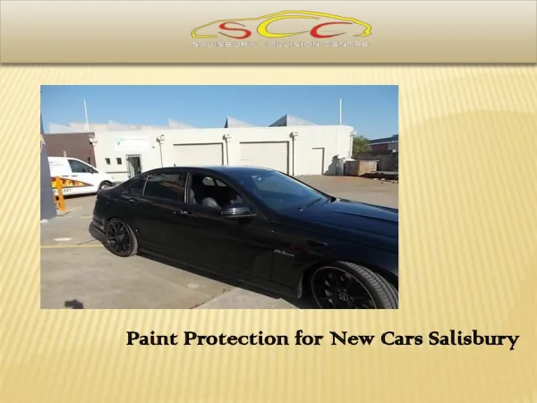 Paint Protection for New Cars Salisbury