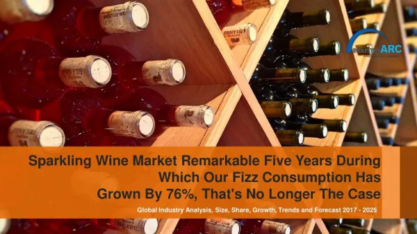 Sparkling Wine Market Remarkable Five Years During Which Our Fizz Consumption Has Grown By 76%, That's No Longer The Cas