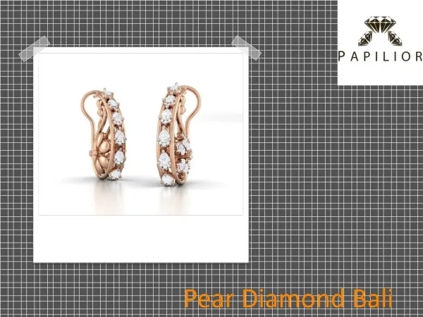 Latest Collections of Pear Jewellery Designs Online in India 2018