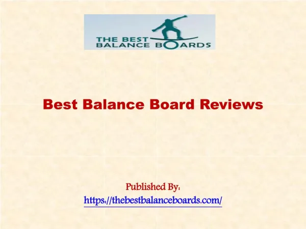 Best Balance Board Reviews