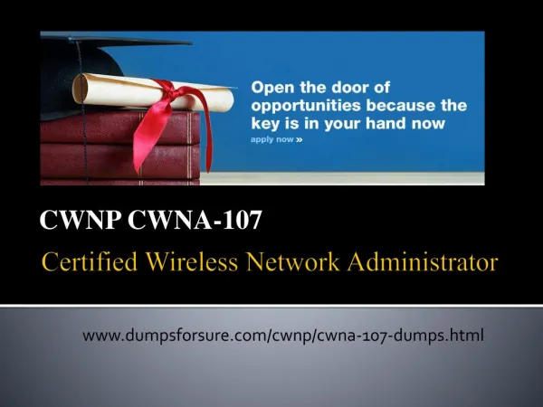 Latest CWNA-107 Questions - CWNP Certification - CWNP CWNA-107 Dumps