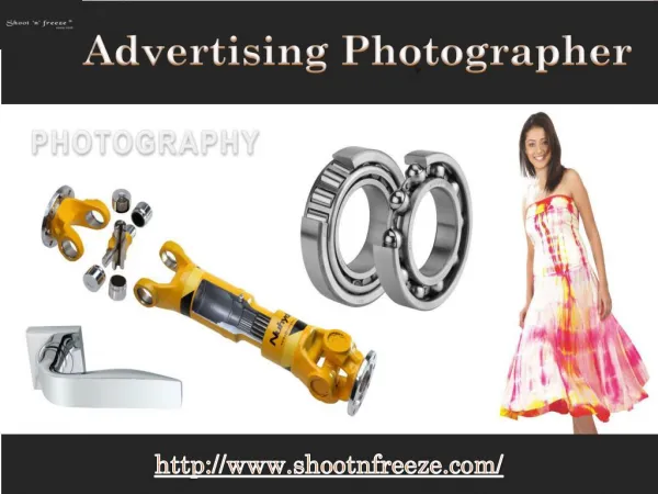Shoot 'n' Freeze - Best Advertising Photographer in India
