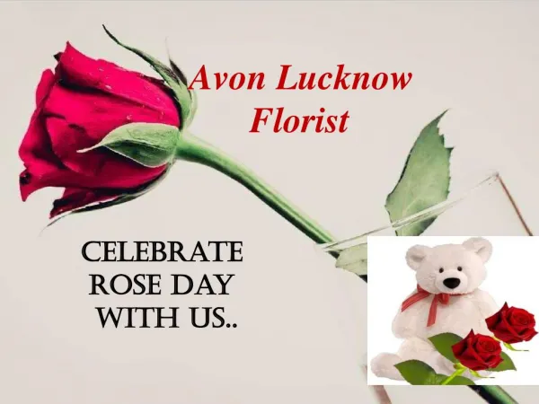 Rose day flower Delivery by Avon Lucknow Florist