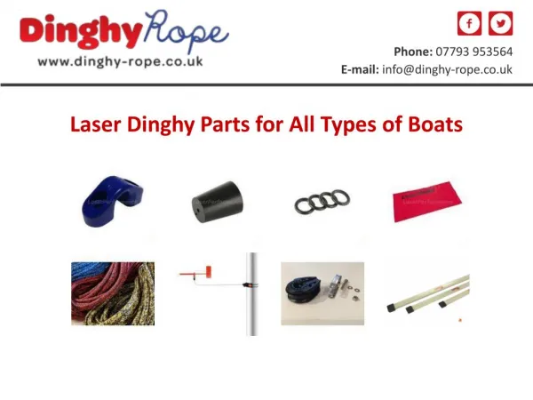 Laser Dinghy Parts for All Types of Boats