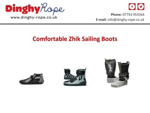 Comfortable Zhik Sailing Boots