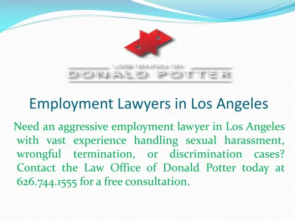 Employment Lawyers in Los Angeles