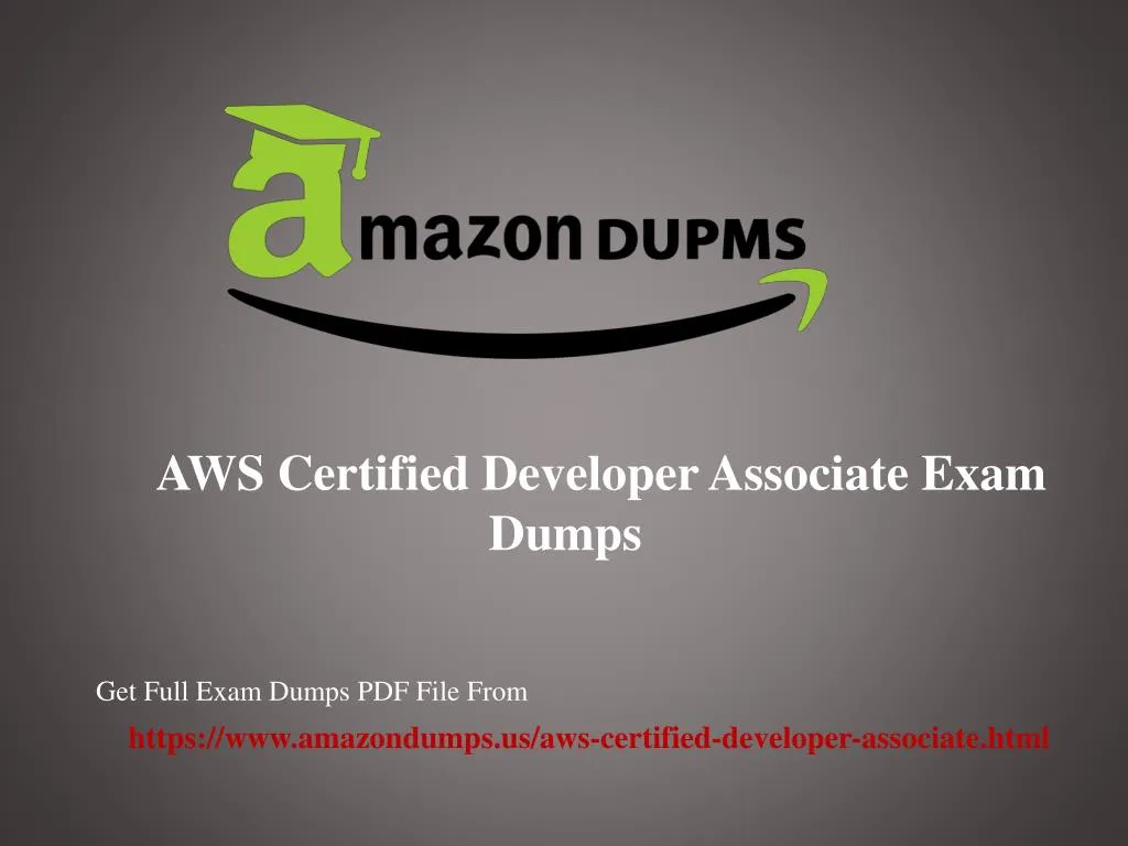 aws certified developer associate exam dumps
