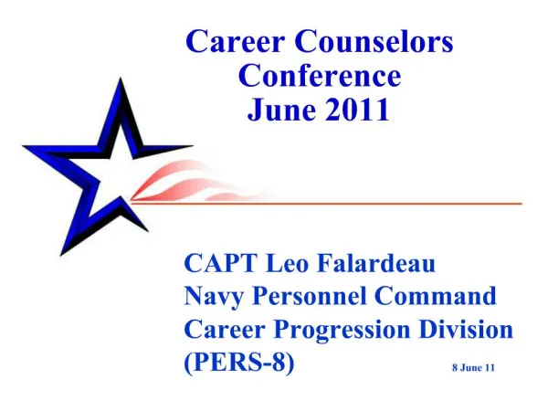 Career Counselors Conference June 2011