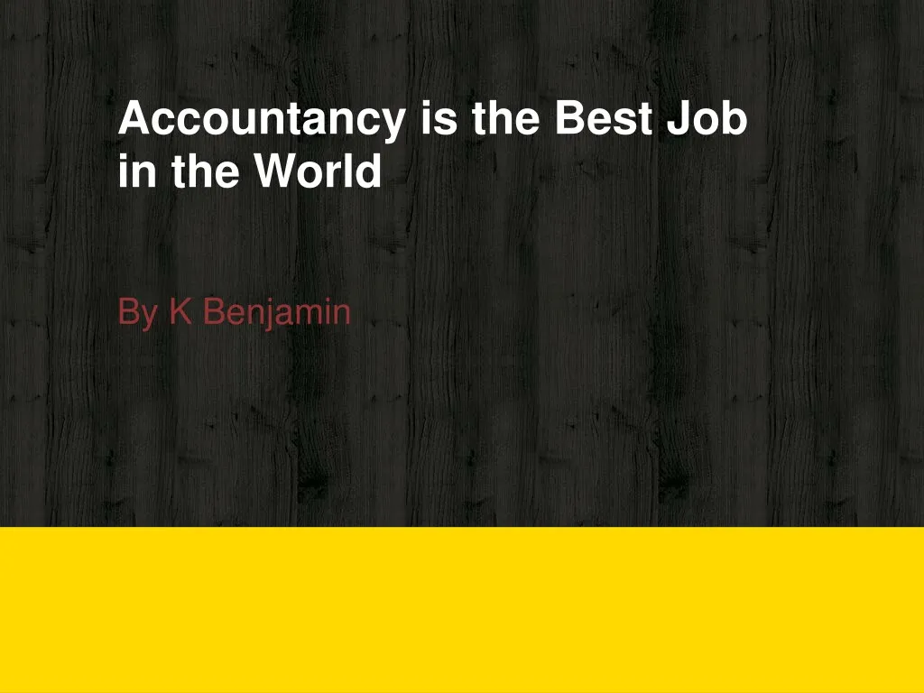 accountancy in the world