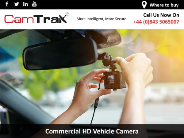 Commercial HD Vehicle Camera