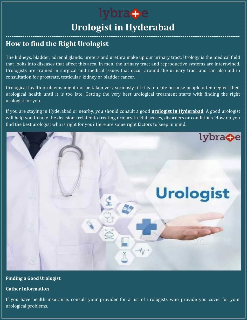 urologist in hyderabad