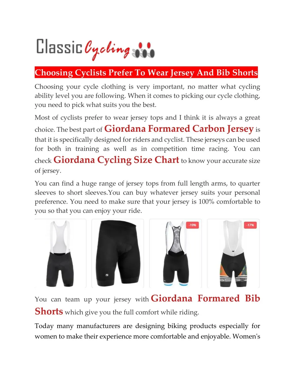 choosing cyclists prefer to wear jersey