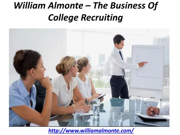William Almonte – The Business Of College Recruiting