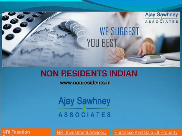 NRI Taxation CA FIRM in Delhi, India|NRI Consultancy Services in India