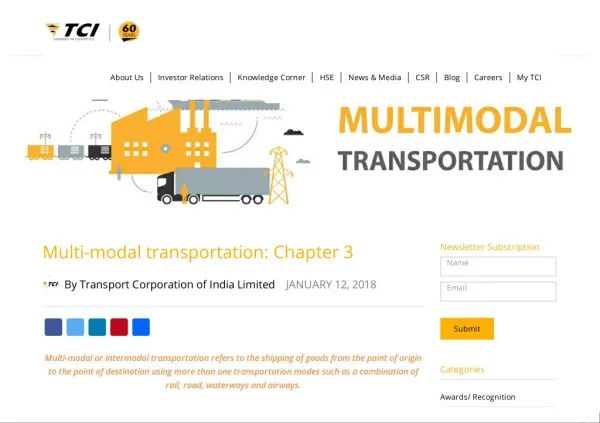 Multi-Modal transportation