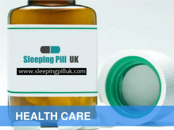 Sleeping Pill UK for the Treatment of Insomnia and Anxiety