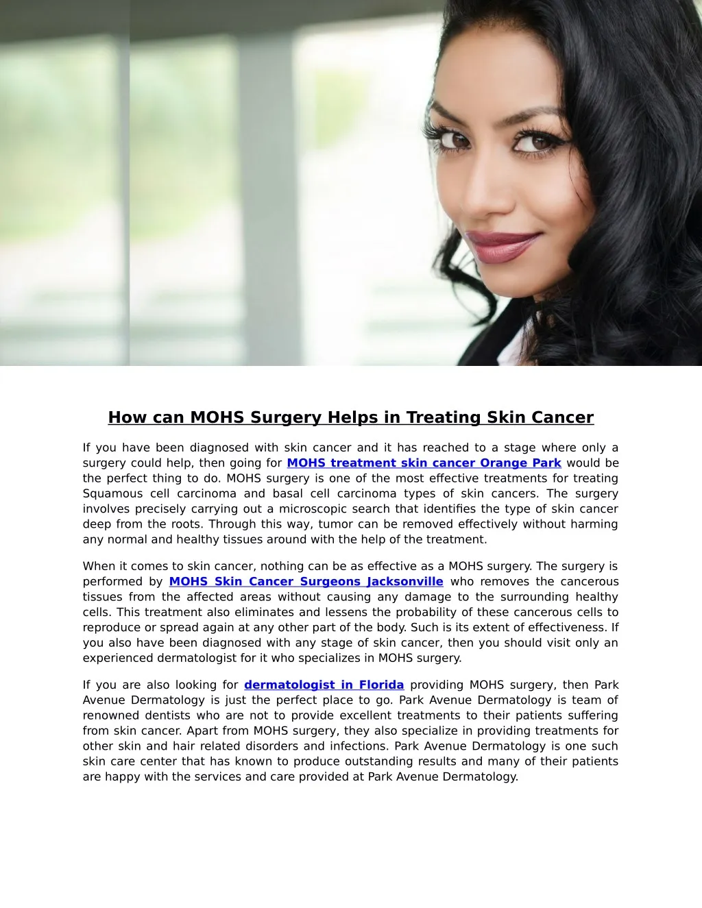 how can mohs surgery helps in treating skin cancer