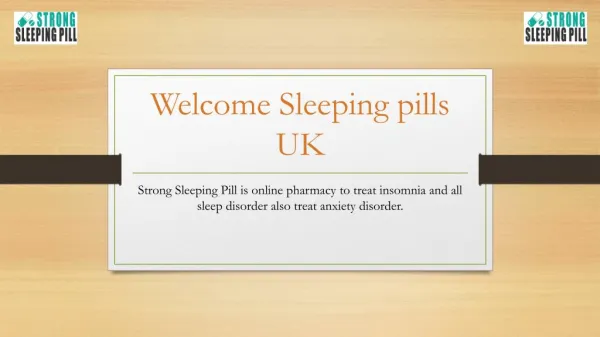 Insomnia Treatment: Cognitive Therapies or Sleeping Pills