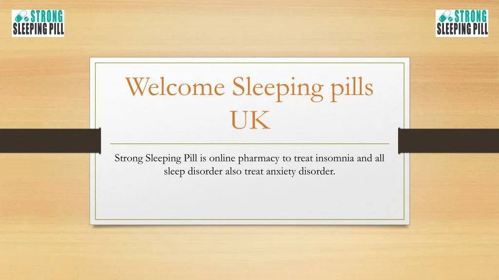 welcome sleeping pills uk