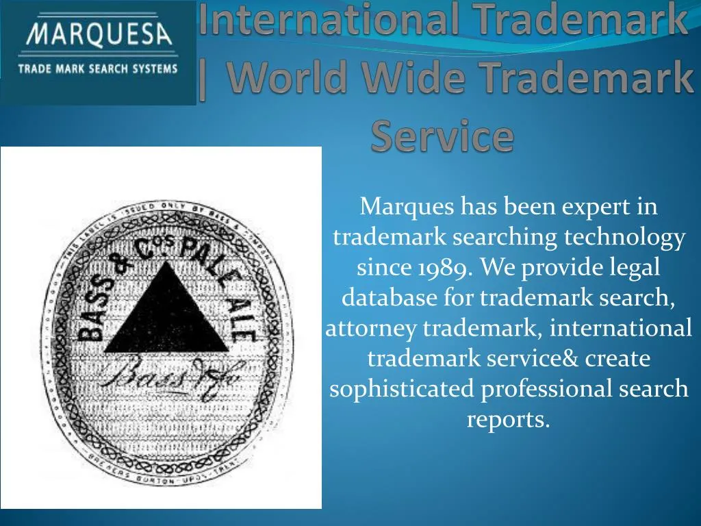 international trademark world wide trademark service