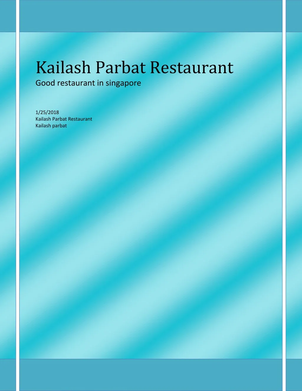 kailash parbat restaurant good restaurant