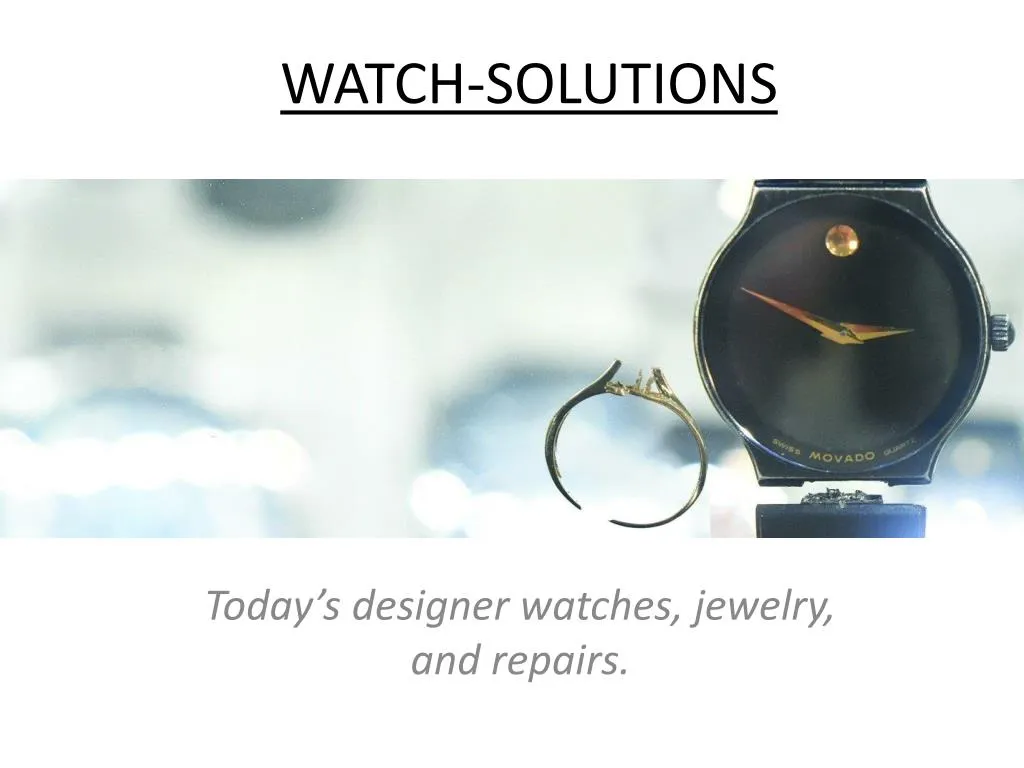 watch solutions