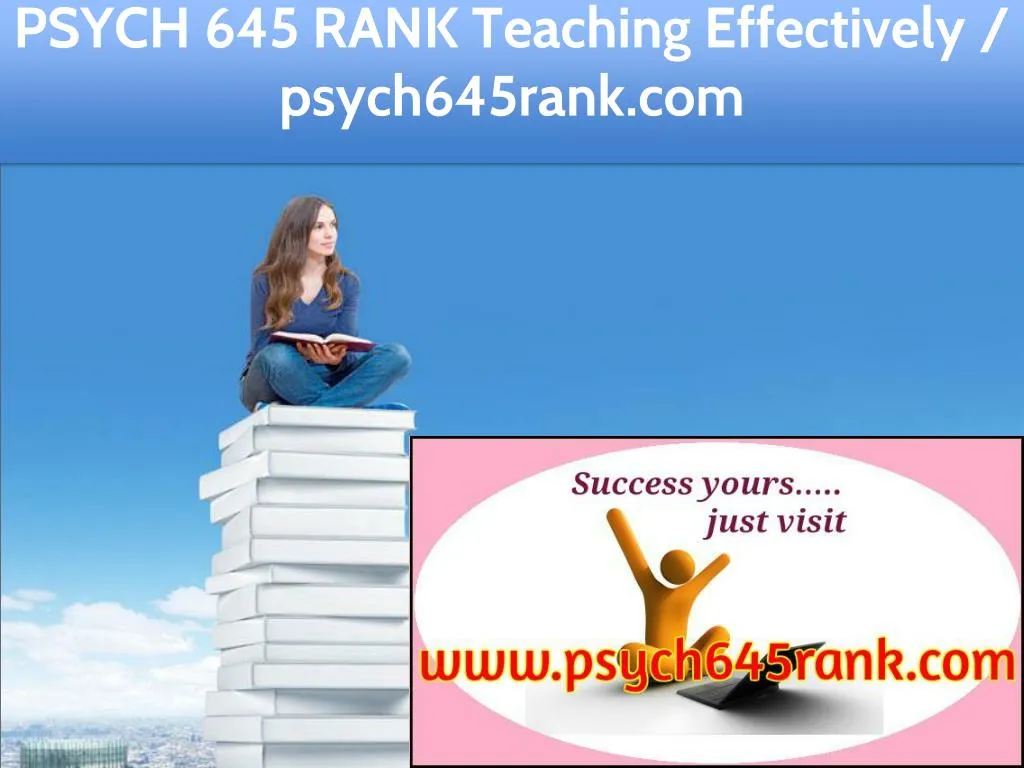 psych 645 rank teaching effectively psych645rank