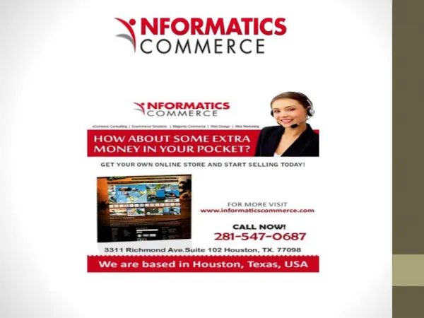 Informatics Commerce: eCommerce Design and Development, Houston, TX